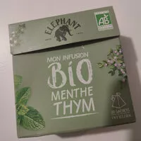 Mängden socker i bio menthe thym