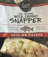 Mängden socker i Snapper Fillet