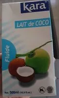 Mängden socker i Lait de coco