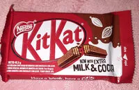 Mängden socker i KitKat
