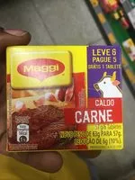 Mängden socker i Caldo Carne Leve 6 Pague 5 Grátis 1 Tablete