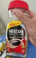 Mängden socker i Nescafé Tradición