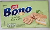 Mängden socker i Wafer Sabor Torta de Limão