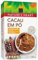 Mängden socker i Cacau Pó Natures Heart Caixa 180g