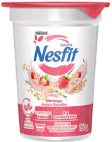 Mängden socker i Iogurte Desnatado Morango, Aveia E Baunilha Zero Lactose Nesfit Copo 150g