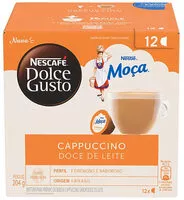 Mängden socker i Cappuccino Solúvel Doce De Leite Nescafé Dolce Gusto Caixa 204g 12 Unidades