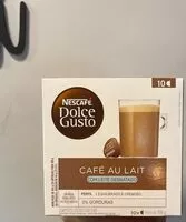 Mängden socker i Café au Lait Desnatado