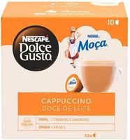 Mängden socker i Cappuccino Em Cápsula Doce De Leite Moça Nescafé Dolce Gusto Caixa 170g 10 Unidades