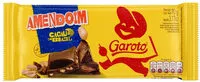 Mängden socker i Chocolate Ao Leite Com Amendoim Garoto Pacote 90g