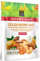 Mängden socker i Mix De Frutas E Sementes Goldenberry Nuts Natures Heart Pouch 65g