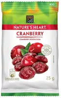 Mängden socker i Cranberry Desidratada Natures Heart Pacote 25g