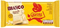 Mängden socker i Chocolate Branco Garoto Pacote 80g