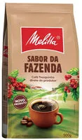 Mängden socker i Café Torrado E Moído Melitta Sabor Da Fazenda Pacote 500g