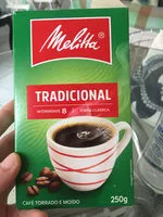 Mängden socker i Café Torrado E Moído Tradicional Melitta Caixa 250g