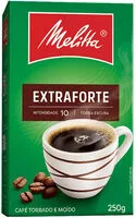 Mängden socker i Café Torrado E Moído Extraforte Melitta Caixa 250g