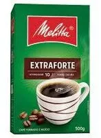 Mängden socker i Café Torrado E Moído Extraforte Melitta Caixa 500g