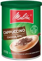 Mängden socker i Cappuccino Solúvel Chocolate Melitta Lata 200g