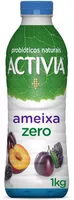 Mängden socker i Leite Fermentado Desnatado Ameixa Light Zero Lactose Activia Zero Garrafa 1kg Embalagem Econômica