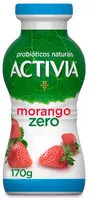 Mängden socker i Leite Fermentado Morango Zero Lactose Activia Zero Frasco 170g