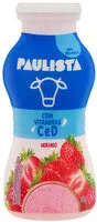 Mängden socker i Iogurte Parcialmente Desnatado Morango Paulista Frasco 170g