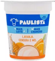 Mängden socker i Iogurte Integral Laranja, Cenoura E Mel Paulista Copo 150g