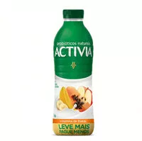 Mängden socker i Leite Fermentado Parcialmente Desnatado Vitamina De Frutas Activia Garrafa 1kg Embalagem Econômica