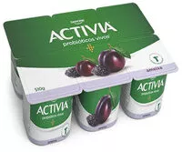 Mängden socker i Leite Fermentado Integral Ameixa Activia Bandeja 510g 6 Unidades