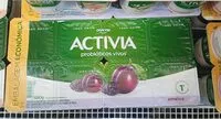 Mängden socker i Yogurte Activia BJ Ameixa
