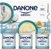 Mängden socker i Iogurte Parcialmente Desnatado Grego Original Maracujá Light Danone Bandeja 510g 6 Unidades