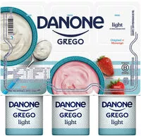 Mängden socker i Iogurte Parcialmente Desnatado Grego Original Morango Light Danone Bandeja 510g 6 Unidades