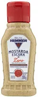 Mängden socker i Mostarda Escura Holandesa Hemmer Zero Squeeze 200g