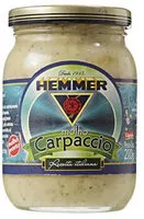 Mängden socker i Molho Carpaccio Hemmer Vidro 210g