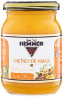 Mängden socker i Chutney Manga Hemmer Vidro 210g