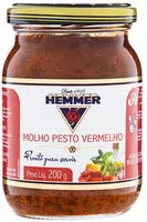 Mängden socker i Molho Pesto Vermelho Hemmer Vidro 200g