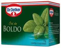 Mängden socker i Chá De Boldo Do Chile Com 15 Sachês Dr.oetker 15g