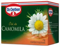Mängden socker i Chá De Camomila Com 15 Sachês Dr.oetker 15g