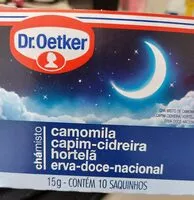 Mängden socker i Chá Misto de Camomila, Capim-Cidreira, Hortelã e Erva-Doce-Nacional