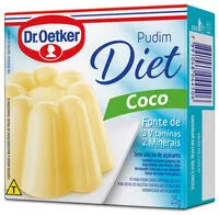 Mängden socker i Pudim Coco Light Dr. Oetker