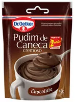 Mängden socker i Pudim Caneca Dr Oetker Chocolate