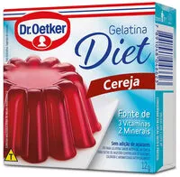 Mängden socker i Cereja Diet Dr. Oetker