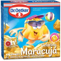 Mängden socker i Gelatina Dr.oetker Maracuja