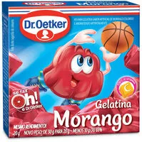 Mängden socker i Gelatina Dr.oetker Morango