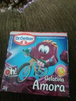 Mängden socker i Getalina Dr.oetker Amora 20g