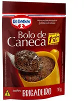 Mängden socker i Mist P/bolo Caneca Dr Oetker Brigadeiro 70gr