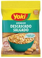 Mängden socker i Amendoim Torrado Salgado Sem Casca Yoki Pacote 150g