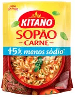 Mängden socker i Sopão Carne Kitano Sachê 196g