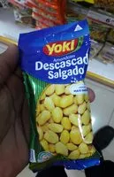 Mängden socker i Yoki amendoin descascado salgado 70g