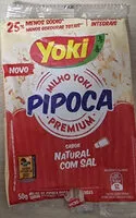 Mängden socker i Pipoca Para Micro Ondas Natural Com Sal Light Yoki Pacote 50g