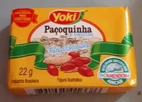 Mängden socker i Pacoquinha Tablete Yoki