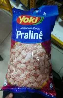 Mängden socker i Yoki amendoin pralinê 500g